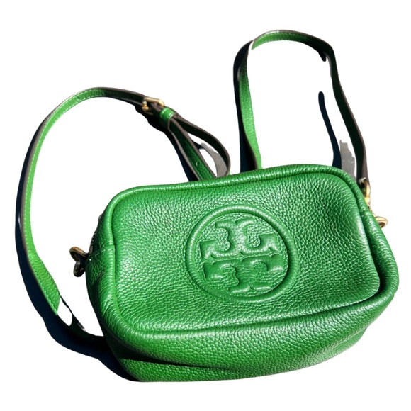 Tory Burch Handbags - Tory Burch Green Mini Crossbody Purse